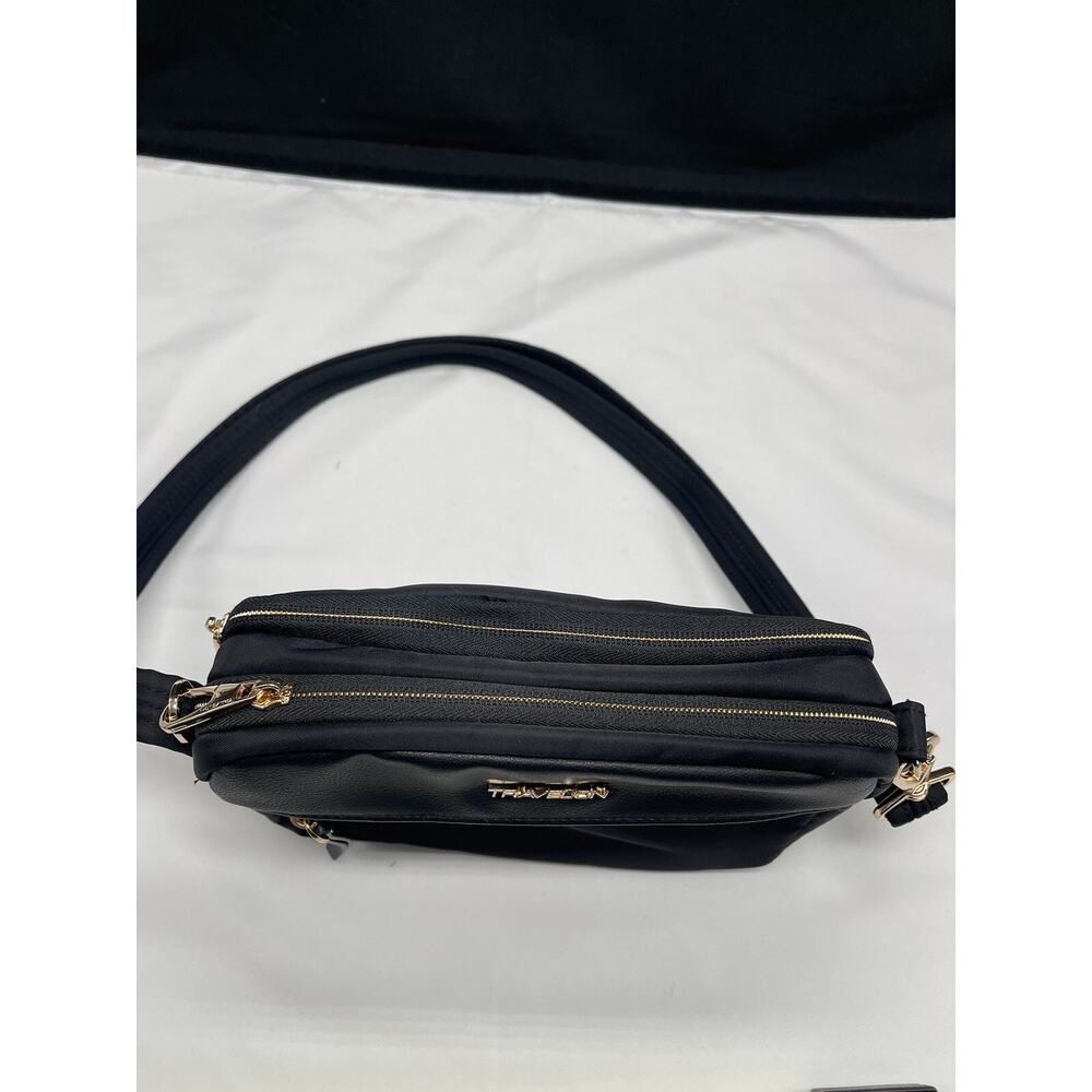 Travelon Anti-Theft-Small Crossbody Bag, Black - Picture 6 of 13